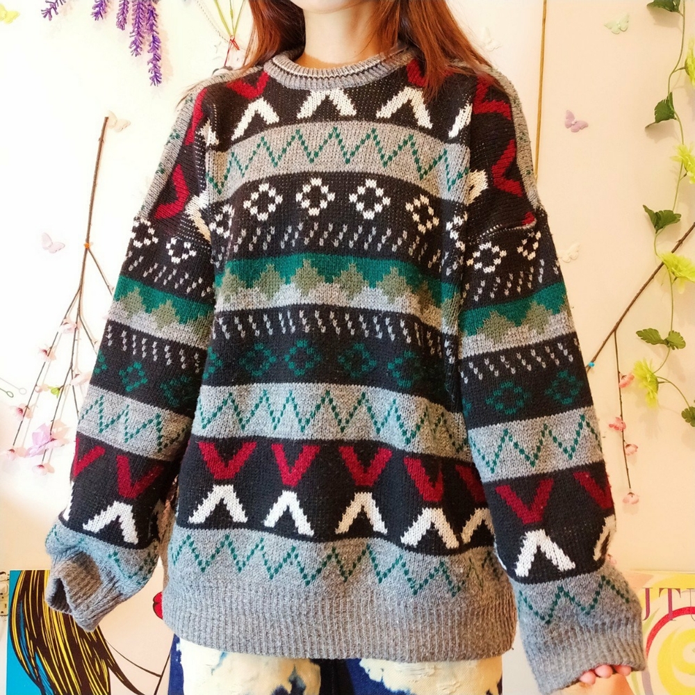 Vintage unisex comfy sweater for unisex